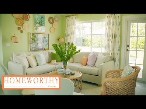 FLORIDA HOUSE TOUR | A Colorful & Chic Home in Palm Beach