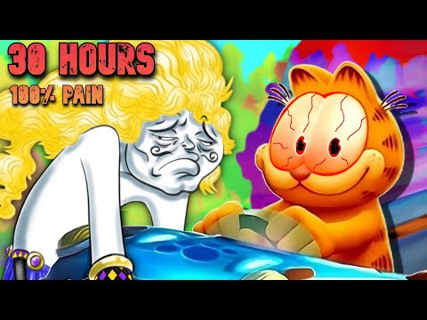 I 100%'d Garfield Kart because I hate my life