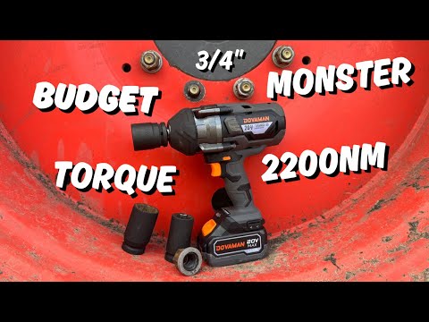 Finally! A Powerful 3/4” Impact Wrench I Can Actually Afford - Dovaman Titatnce X9 - Amazon tool