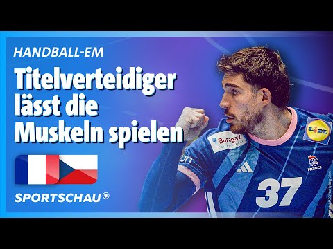 Frankreich - Tschechien Highlights | Handball-EM 2026 | Sportschau