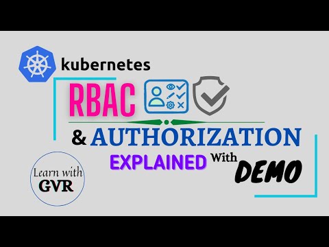 Kubernetes Authorization & Role Based Access Control (RBAC) Easy Simplified Explanation with Demo