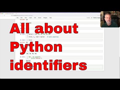 Python identifiers — rules and conventions