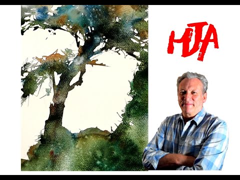 Do you want Dynamic Looking Trees in your Watercolor paintings?