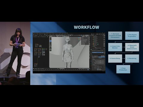 Rendering Digital Garments for Visual Storytelling: Why 3D Should Come Be… — Blender Conference 2025