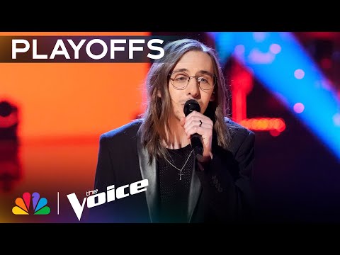 Ethan Eckenroad Gives a Raw Rendition of Lord Huron's "The Night We Met" | The Voice Playoffs | NBC