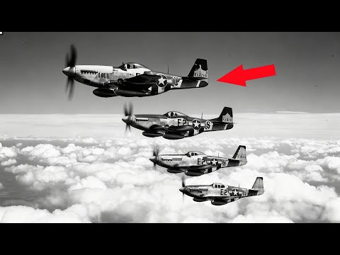 德軍飛行員的致命嘲諷！無護航的美軍轟炸機，不料下一秒P-51 野馬戰鬥機竟護送他們直抵柏林！