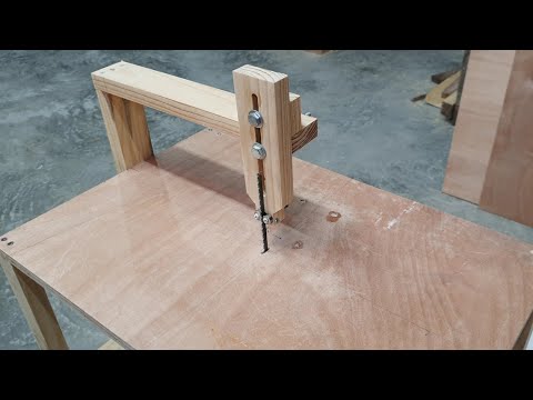 Homemade Jigsaw Table Machine | DIY JIGSAW TABLE SIMPLE