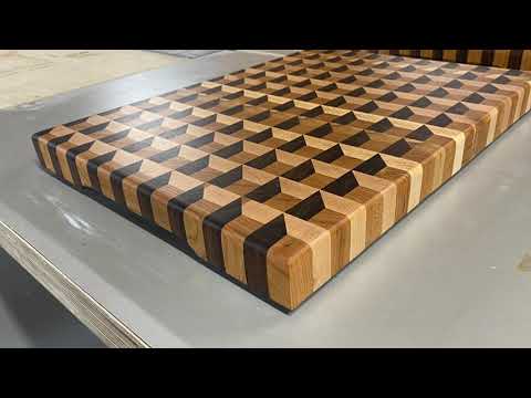 How to make cutting board 3D