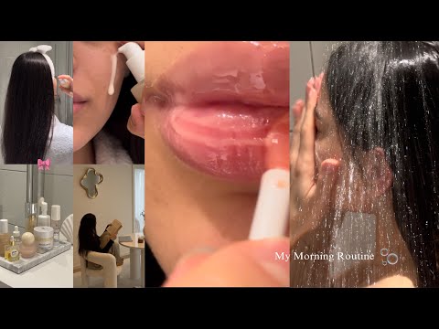 My Living Alone Diaries | My Morning Routine, Everything shower routine, Skin care 🎀🌸🤍🫧☕️