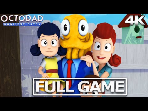 OCTODAD: DADLIEST CATCH Full Gameplay Walkthrough / No Commentary【FULL GAME】4K 60FPS Ultra HD
