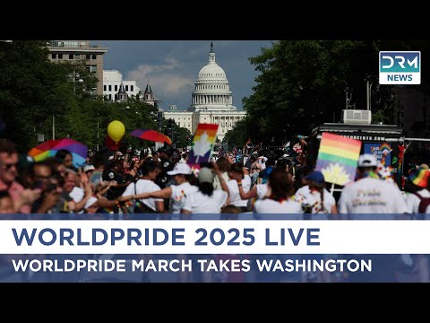 LIVE: WorldPride Parade Marches in Washington to Defend LGBTQ Rights | DRM News | AC1G