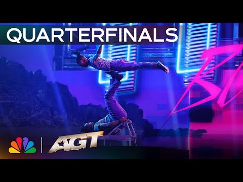 The TT Boys Leave Everyone SPEECHLESS With Sky-High Flips! | AGT 2025