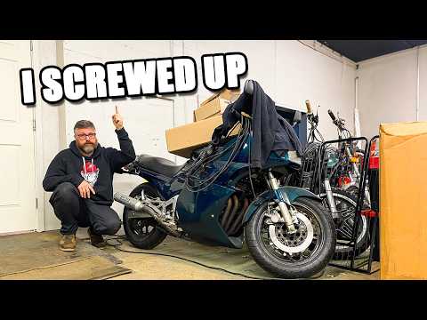 What Damage was Done to this Forgotten Yamaha Motorcycle?