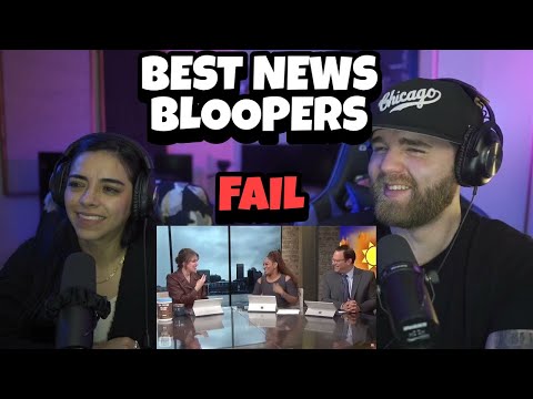 Best News Bloopers 2024 | I THINK I CRACKED A RIB 🤣 (REACTION)