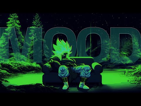 Broly Mood (1 HOUR) | Dark Rain And Contemplative Ambience To Fall Asleep To #ASMR