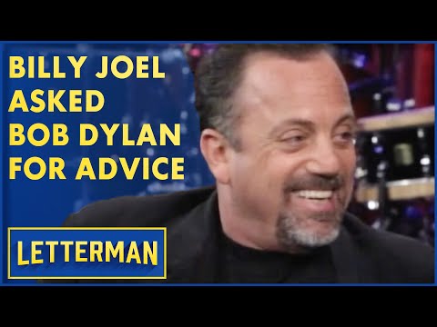 Billy Joel Was Dying To Ask Bob Dylan This One Question | David Letterman