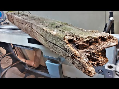 How Many Pieces Can I Make From an Old Oak Gate Post ??