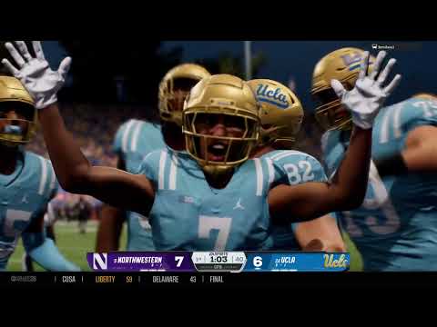 CFB26   Year 3 dynasty game vs UCLA    EA Sports College Football 26