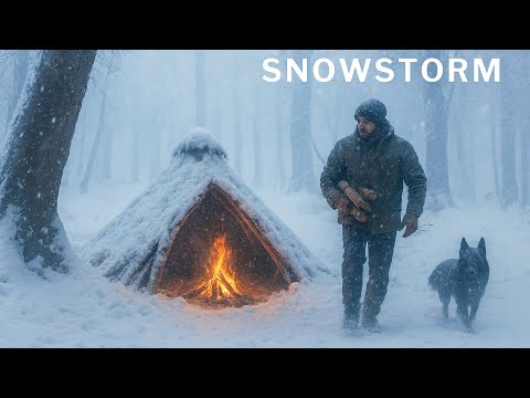 7 Days TRAPPED in a DEADLY Blizzard at -22°C… Alone With No Food or Sleeping Bag