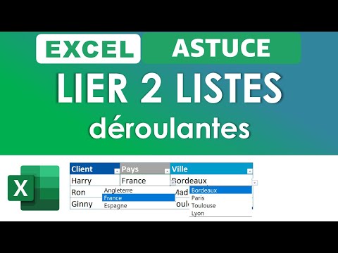 Indirect Excel: Linking two drop-down lists