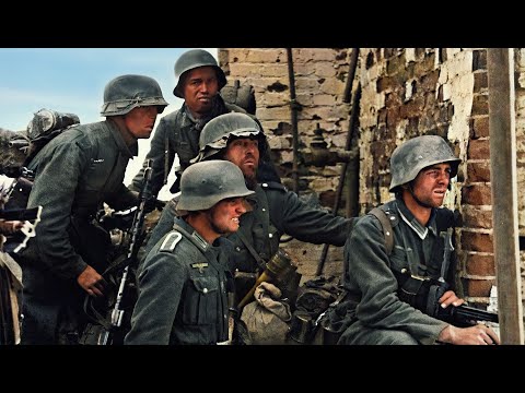 Уникальная немецкая кинохроника штурма Сталинграда (1942)