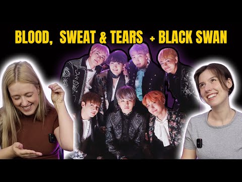 FIRST TIME WATCHING BTS - Blood, Sweat & Tears + Black Swan | 1st Reaction | 🇦🇺 SISTERS