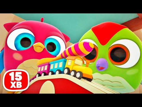 Мультфільми для малят українською. Совеня Хоп Хоп та його пригоди. Дитячі іграшки