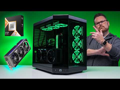 We built a $4300 PC inside of the Hyte Y70 (9800x3D / RTX 5080)
