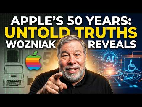 Steve Wozniak on Apple’s 50 Years, Accessibility, and the Future of Tech