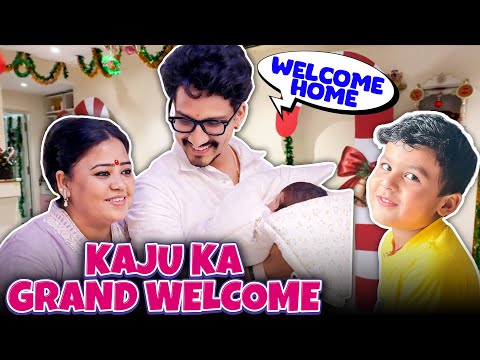 Kaju Ka Hua Grand Welcome Ghar Par 🤩 | Bharti Singh | Harssh Limbachiyaa | Golla