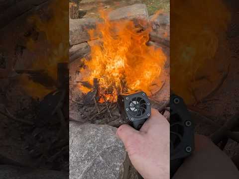 V9 Air Duster, is a beast #airduster #airblower #blowers #camping #fireplace
