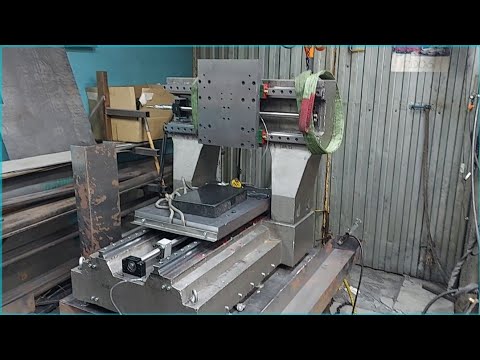 Part 6. The mechanics of the polymer granite milling machine are ready!