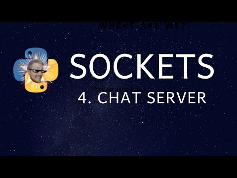 Socket Chatroom server - Creating chat application with sockets in Python