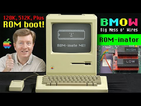 ROM-inator Kit Build & Review [Mac 128K, 512K & Plus]