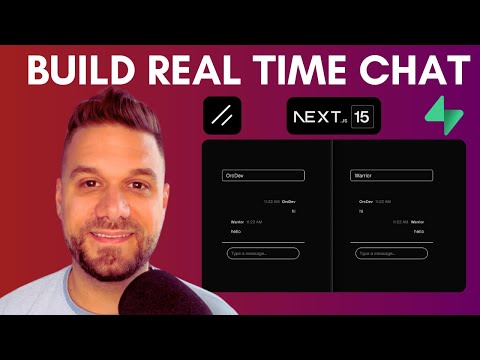 Simplest way to build Real Time Chat (Next.js 15, Shadcn, Supabase UI)
