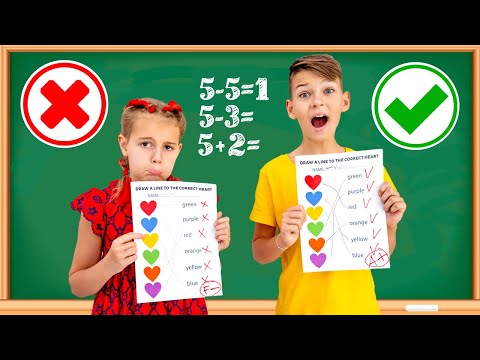 🏫 School Friendship and Colorful Fun with Colors