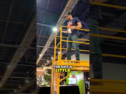 Driveable scaffolding? 😳 #cooltools