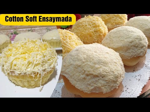 Cotton Soft Ensaymada recipe| soft and fluffy ensaymada using potato| Bake N Roll