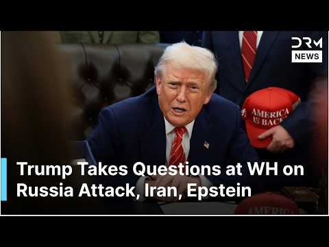 BREAKING NEWS: Trump Takes Reporters Questions on Iran Deal, Columbia Meet, Russia Attack | AC1G