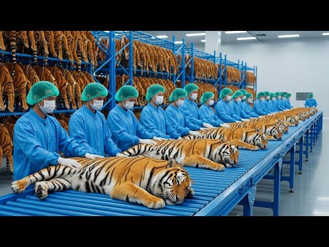 How Synthetic Tiger Leather Jackets Are Made (No Tigers Harmed)