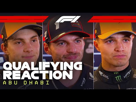 Drivers React To Qualifying | 2025 Abu Dhabi Grand Prix