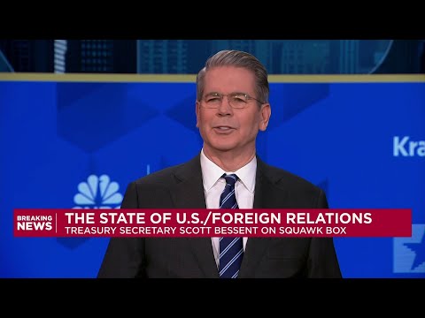 Watch CNBC's full interview with U.S. Treasury Secretary Scott Bessent