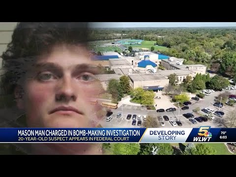 Mason man accused of making, detonating bombs released on own recognizance