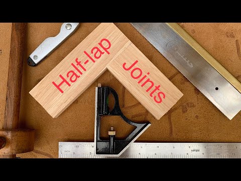 How to cut a half lap joint (my 3 most used woodworking joints)