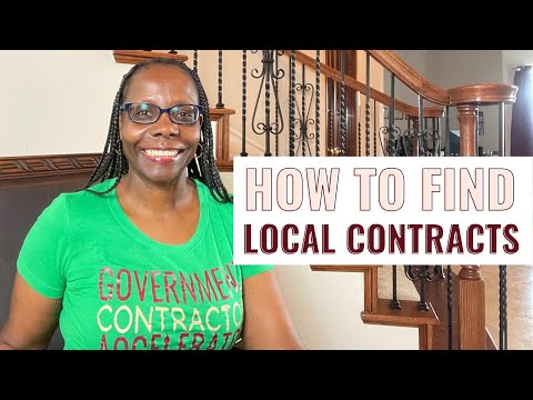 How To Find Contracting Opportunities In Your State