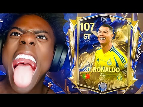 iShowSpeed Packs TOTY RONALDO In FIFA Mobile..