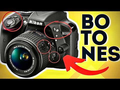 NIKON D3300 BOTONES y sus FUNCIONES | #curso completo.