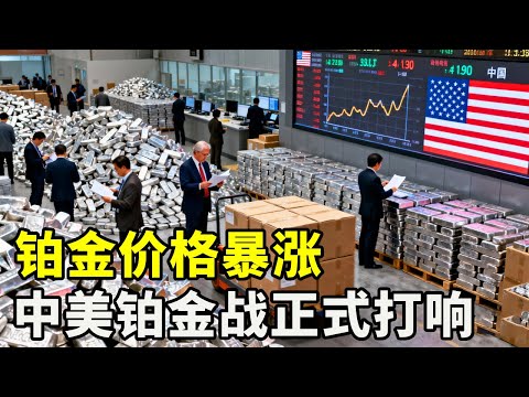铂金价格暴涨40%，中美铂金战正式打响，美国囤积中国有准备【硬核熊貓說】#科学教育 #科普知识 #科学普及