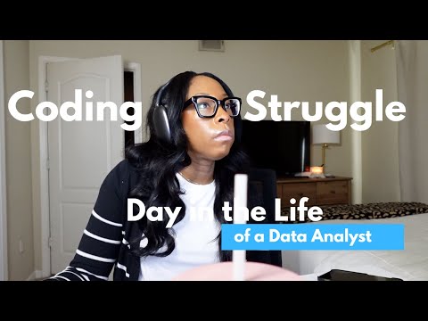 9-5 Day in The Life, Working on Code |Data Analyst Diaries 👩🏾‍💻