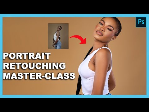 How to Retouch Portrait using Photoshop